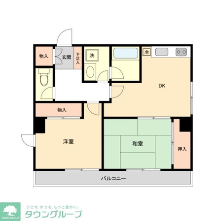 ミール千歳烏山の物件間取画像